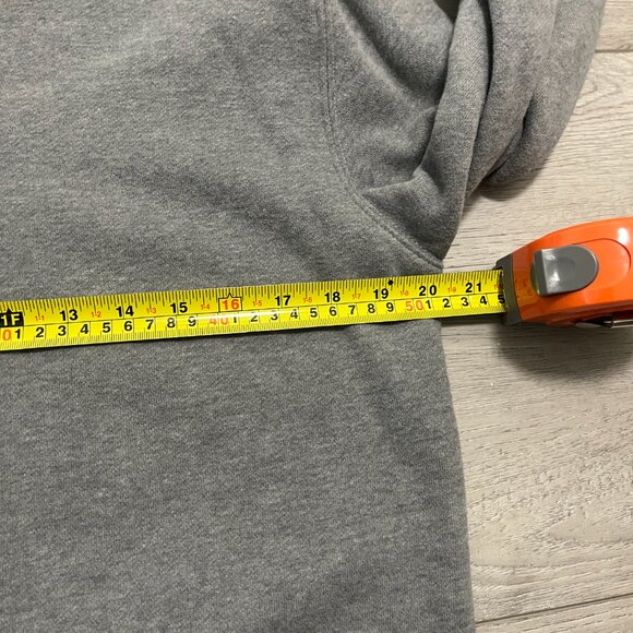 3/$20 Arrow Grey quarter zip mock neck long sleeve sweater Sz S Size Small - Picture 3 of 7